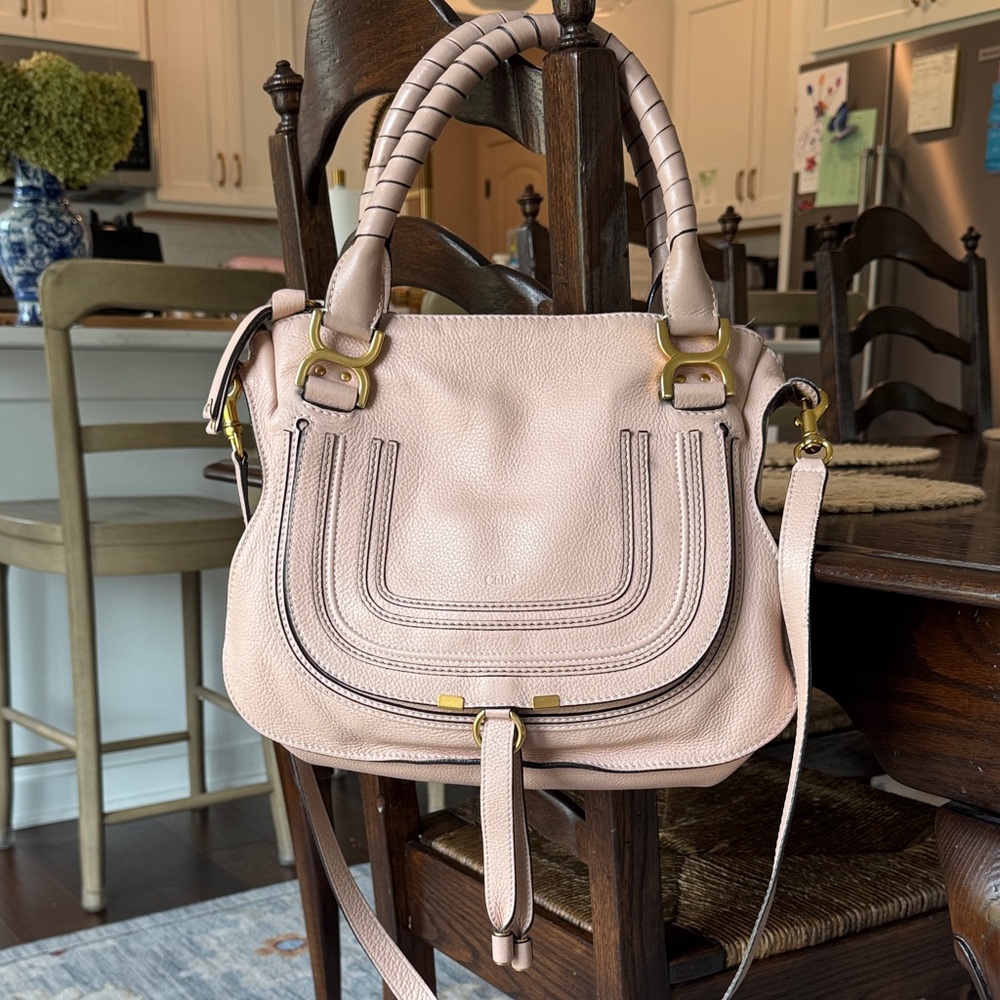 Chloe Marcie Bag in Cement Pink